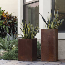 Load image into Gallery viewer, Corten Steel Column Planters - FREE SHIPPING!