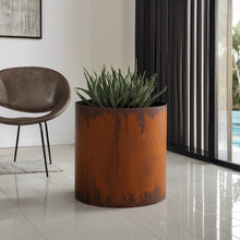 Load image into Gallery viewer, Corten Steel Cylinder Planters -COMING SOON- Pre-order available now