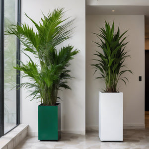 Colorful Steel Column Planters - FREE SHIPPING!