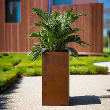 Load image into Gallery viewer, Corten Steel Column Planters - FREE SHIPPING!