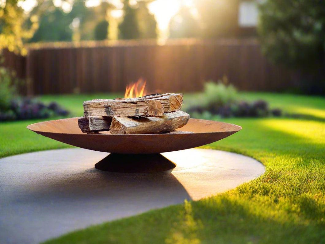 Corten Steel Fire Pit, Bowl, Water Bowl*, and Planter Bowl - FREE SHIPPING