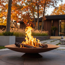 Load image into Gallery viewer, Corten Steel Fire Bowl - FREE SHIPPING