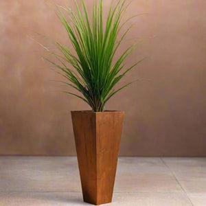 Corten Steel Tapered Planter - FREE SHIPPING!