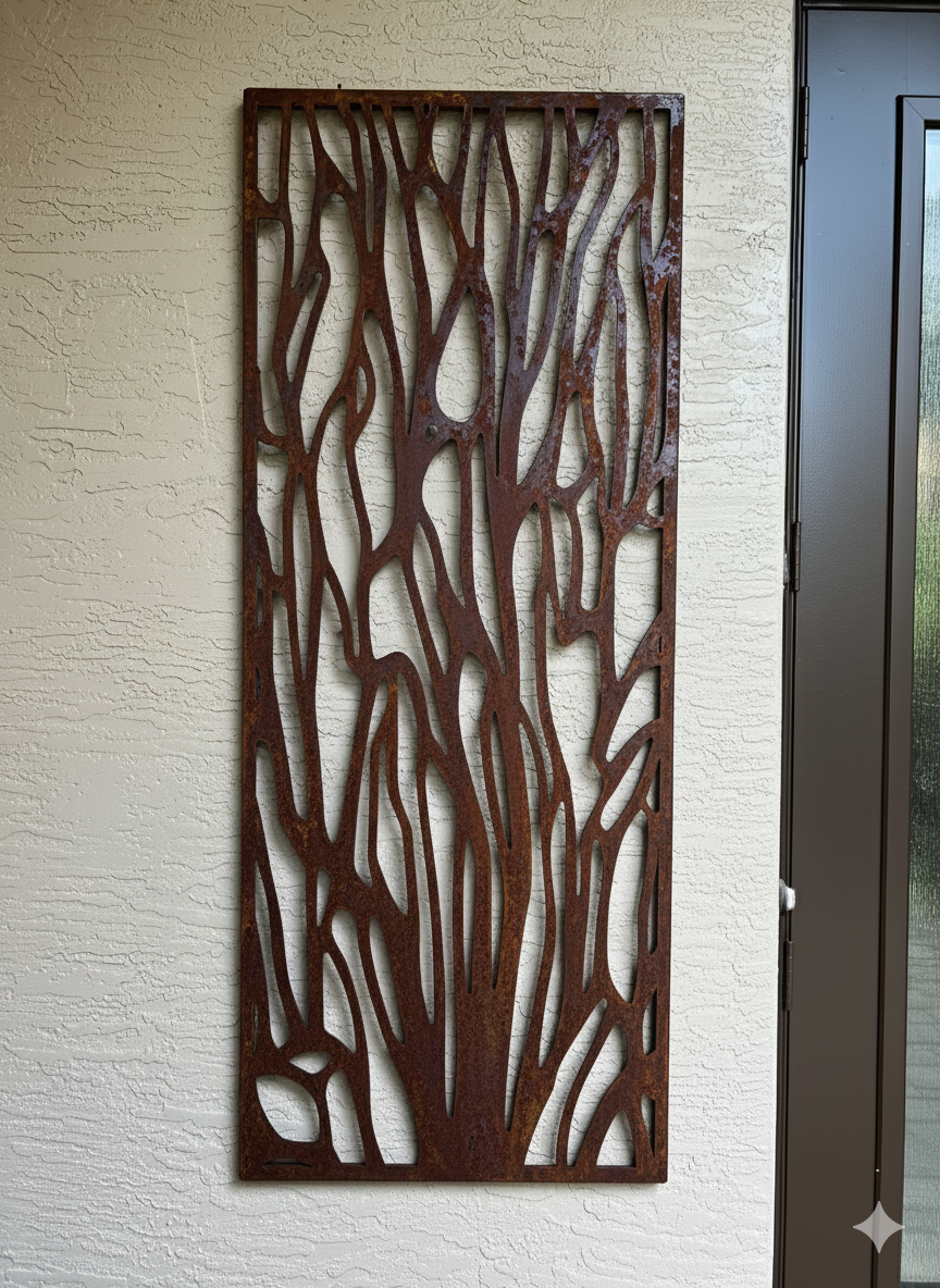 Laser-Cut Coral Panel - FREE SHIPPING