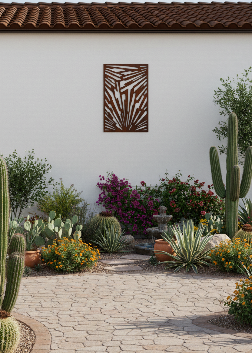 Laser-Cut Art Deko Panel - FREE SHIPPING