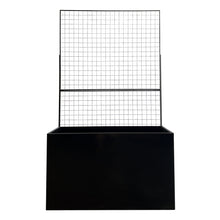 Load image into Gallery viewer, Steel Edge Planter with Trellis - FREE SHIPPING!