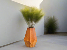 Load image into Gallery viewer, Corten Steel Geo Planter