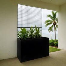 Load image into Gallery viewer, Steel Edge Planter with Trellis - FREE SHIPPING!