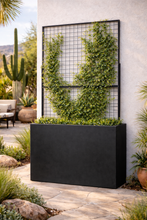 Load image into Gallery viewer, Steel Edge Planter with Trellis - FREE SHIPPING!