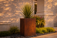 Load image into Gallery viewer, Corten Steel Column Planters - FREE SHIPPING!