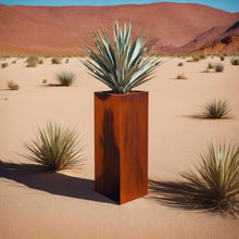 Load image into Gallery viewer, Corten Steel Column Planters - FREE SHIPPING!