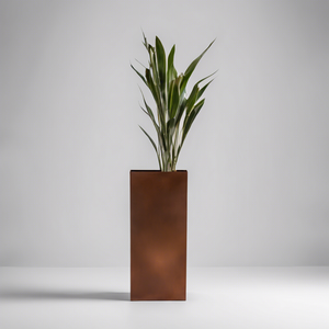 Corten Steel Column Planters - FREE SHIPPING!