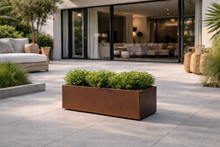 Load image into Gallery viewer, Corten Steel Box Planters - FREE SHIPPING!