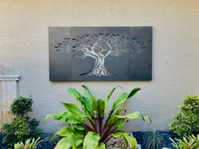 Load image into Gallery viewer, Laser-Cut Tree of Life Corten Steel Modular Panel Set - FREE SHIPPING