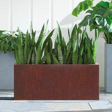 Load image into Gallery viewer, Corten Steel Box Planters - FREE SHIPPING!