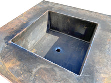 Load image into Gallery viewer, Square Corten Fire Pit - FREE SHIPPING