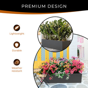 Colorful Steel Box Planters - FREE SHIPPING!